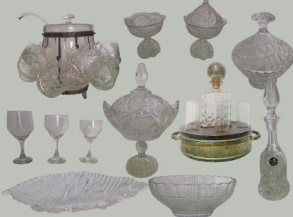 Vidros e Cristais  no Bazar