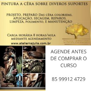 Curso de Pintura a Cêra sobre diversos suportes