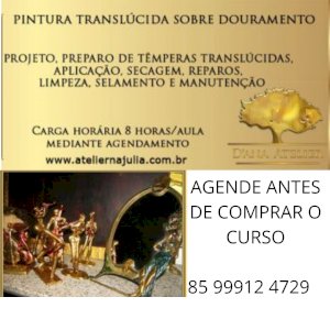 Curso de Pintura Translúcida sobre Douramento