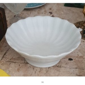 Saladeira de Porcelana barnca