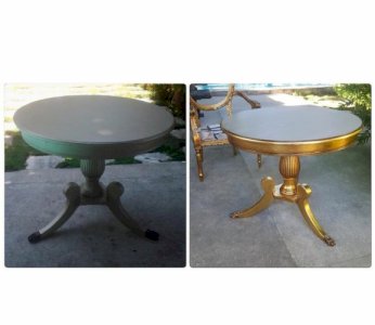 Restauração com Douramento