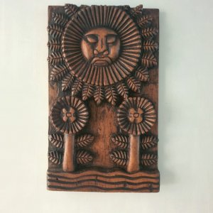 Talha em madeira, da década de 70, artesão Paaulo de Parnaiba