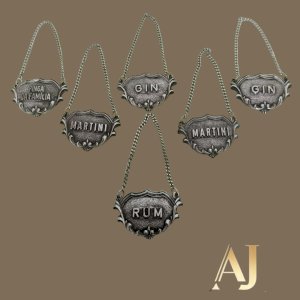 6 Colares de garrafa.