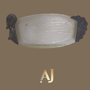 Travessa peru (acrílico com metal). 