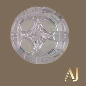Cinzeiro de Cristal redondo 14,5 cm de diametro