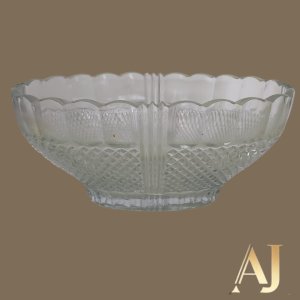 Bowl Grande ou  Centro de mesa oval (25 x 14,5 x 10,5cm altura) 