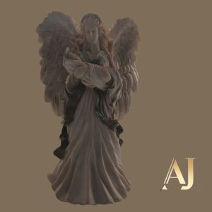 Anjo musical com altura de 28cm (precisa de reparo na caixa de musica)