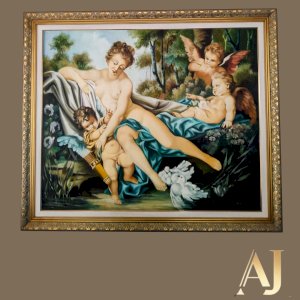 Obra OST Medidas: 1,20 x 1,00 da tela Com moldura fica 1,40 x 1,20