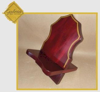 Estante para Biblia de madeira de lei - porta biblia