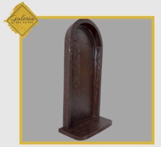 Mini oratorio antigo em madeira