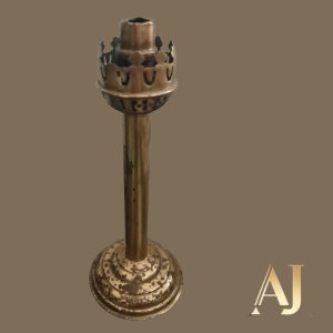 Castiçal 1 vela - latão 