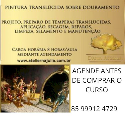 Curso de Pintura Translúcida sobre Douramento