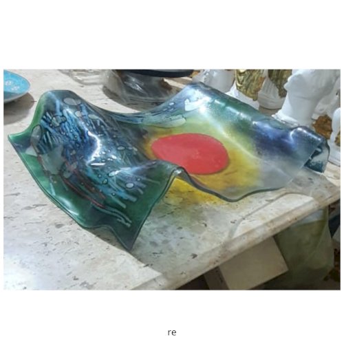 Centro de Mesa de vidro Ref 030