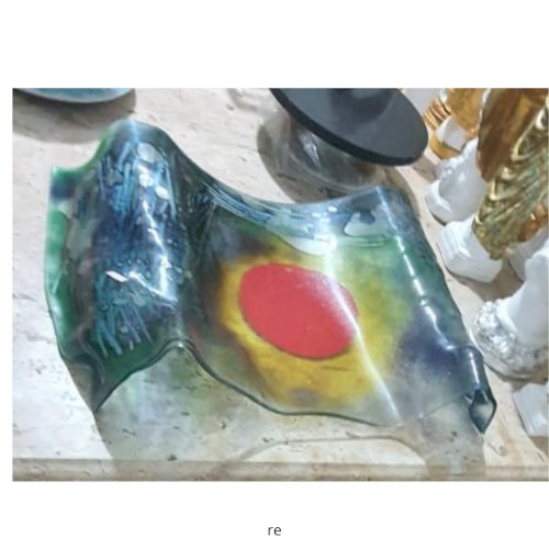 Centro de Mesa de vidro Ref 030