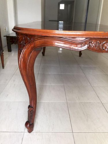 Mesa Francesa com Marchetaria