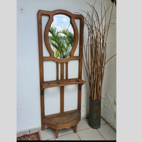 Chapeleiro com Marchetaria - Choça 