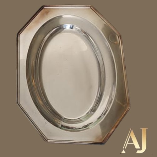 Travessa banho de  prata