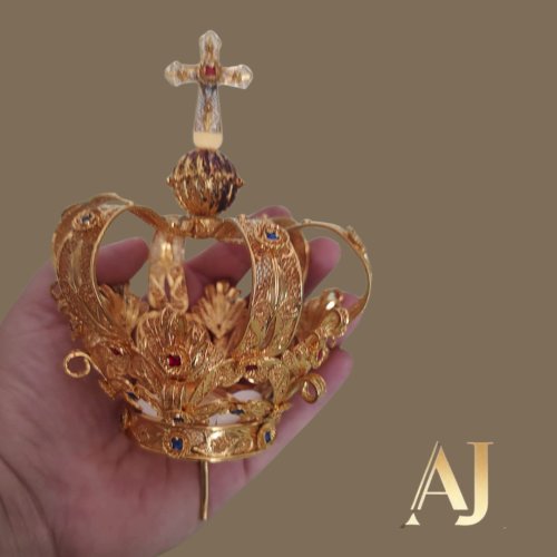 Coroa para Imagem  Sacra - 5 cm de diametro 