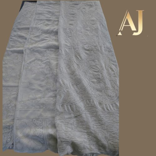 toalhas banquete labirinto branca (3,50 x 1,60) 