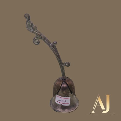 Sino sem badalo, com altura 11 cm, 