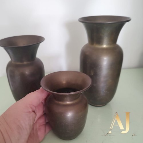 Conjunto de 3 vasos pequenos c