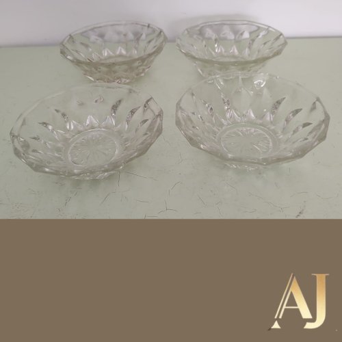 Conjunto 4 bowls de vidro 