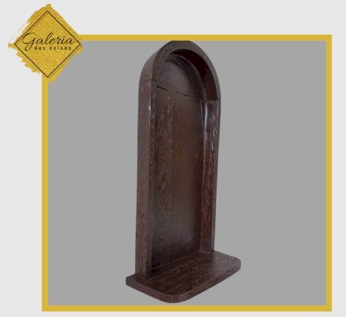 Mini oratorio antigo em madeira