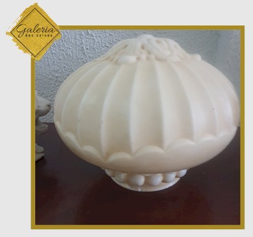 Cúpula de Luminária cor marfim