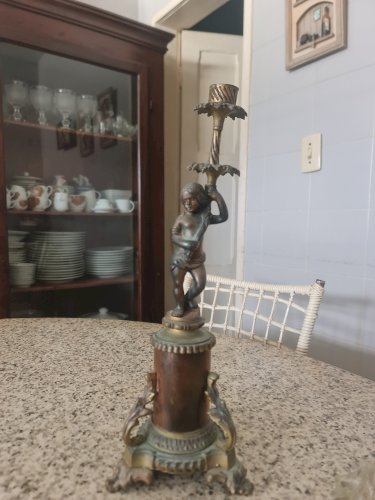 Castiçal Petit Bronze 1 vela